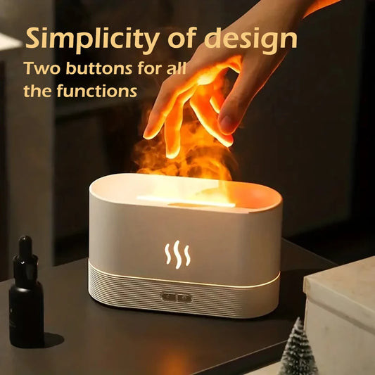 MiniMist™ Ultrasonic Humidifier – Portable Aromatherapy with LED Light