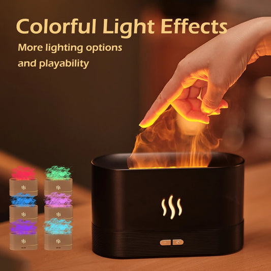 MiniMist™ Ultrasonic Humidifier – Portable Aromatherapy with LED Light