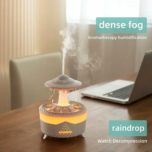 StormCloud™ Aroma & Light Humidifier – RainDrop Edition